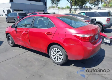 2017 Toyota Corolla Le from USA, damaged, VIN 2T1BURHE3HC750012
